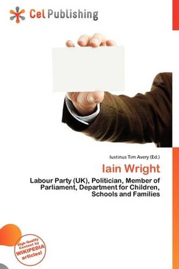 Cover Art for 9786134971447, Iain Wright by Iustinus Tim Avery