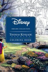 Cover Art for 9781449483180, The Disney Dreams Collection Original Art by Thomas Kinkade Coloring Book by Thomas Kinkade