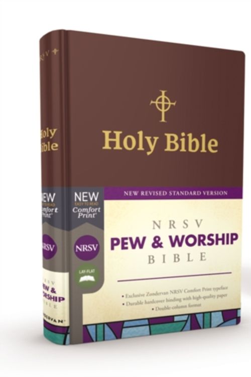 Cover Art for 9780310452447, NRSV, Pew and Worship Bible, Hardcover, Burgundy, Comfort Print by Zondervan