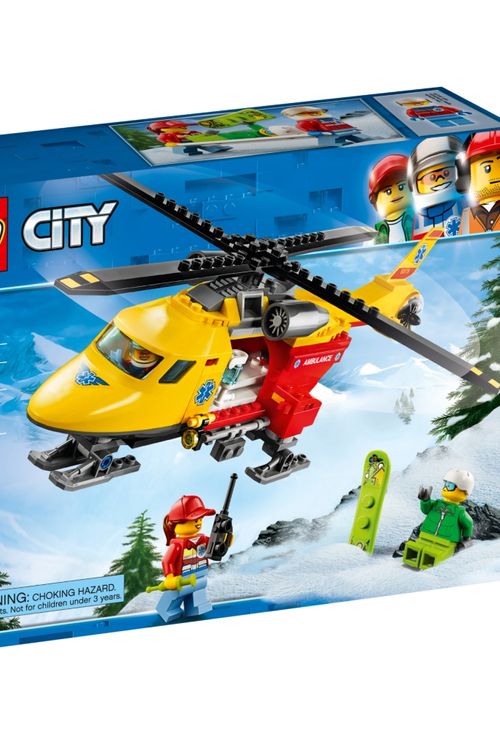 Cover Art for 5702016077483, Ambulance Helicopter Set 60179 by LEGO