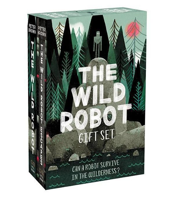 Cover Art for 9780316450607, The Wild Robot Hardcover Gift Set by Peter Brown