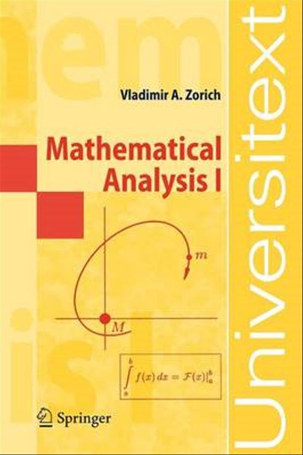 Cover Art for 9783540874515, Mathematical Analysis: v. 1 by V. A. Zorich