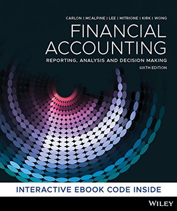 Cover Art for 9780730363200, Financial Accounting by Carlon