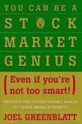 Cover Art for 9780684832135, You Can Be a Stock Market Genius by Joel Greenblatt