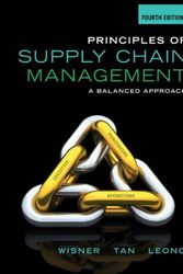 Cover Art for 9781285428314, Principles of Supply Chain Management: A Balanced Approach by Joel D. Wisner
