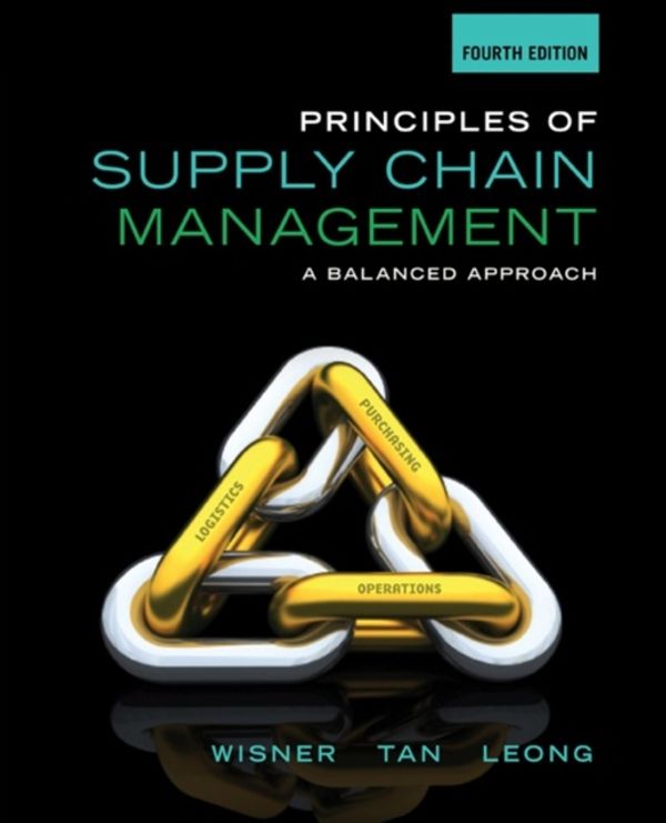 Cover Art for 9781285428314, Principles of Supply Chain Management: A Balanced Approach by Joel D. Wisner
