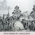 Cover Art for 9781518370045, Five Weeks in a Balloon by Jules Verne
