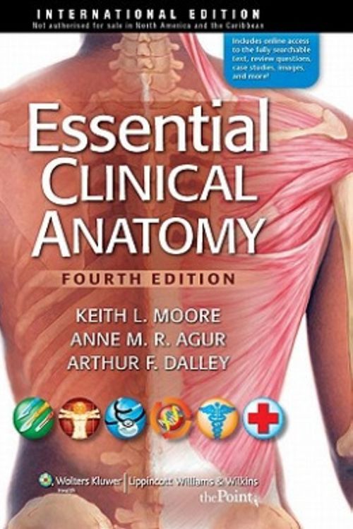 Cover Art for 9781609131128, Essential Clinical Anatomy by Moore Agur Dalley