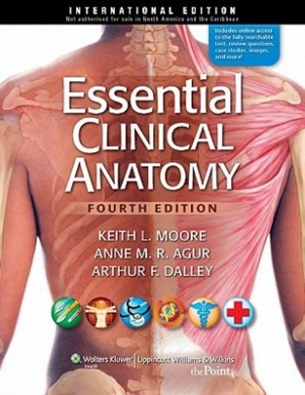 Cover Art for 9781609131128, Essential Clinical Anatomy by Moore Agur Dalley