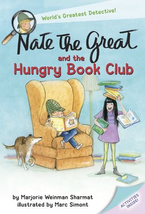 Cover Art for 9780375845482, Nate The Great And The Hungry Book Club by Marjorie Weinman Sharmat, Mitchell Sharmat
