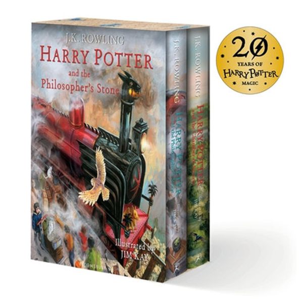 Cover Art for 9781408885109, Harry Potter Illustrated Box Set by J.k. Rowling