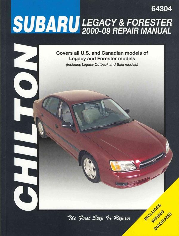 Cover Art for 9781620920220, Subaru Legacy Automotive Repair Manual (Chilton) by Chilton