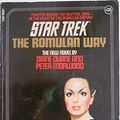 Cover Art for 9780671634988, Romulan Way by Diane Duane