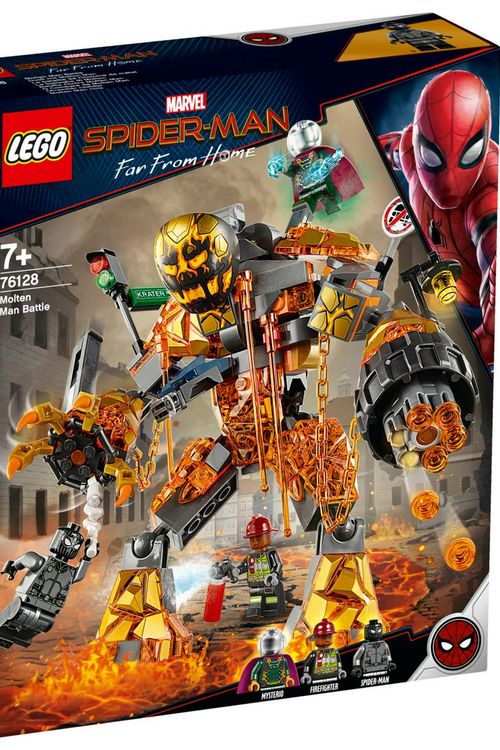 Cover Art for 5702016369700, Molten Man Battle Set 76128 by LEGO