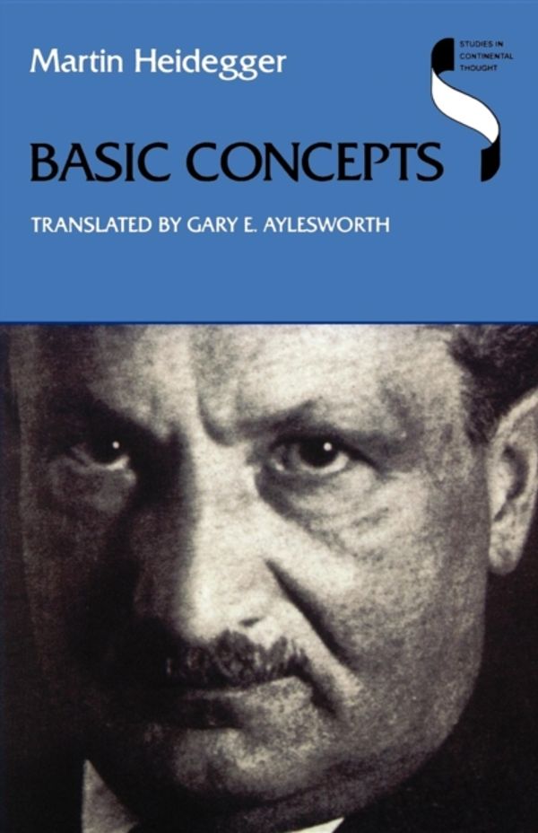 Cover Art for 9780253212153, Basic Concepts by Martin Heidegger