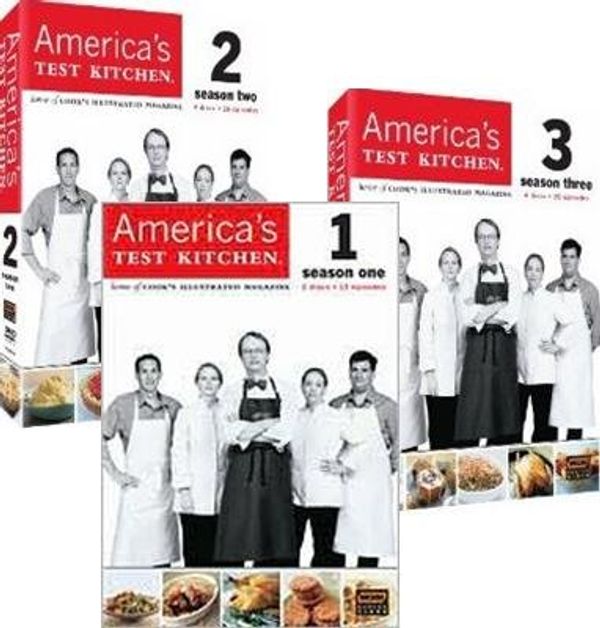 Cover Art for 0749694136021, America's Test Kitchen: Complete Seasons 1, 2 & 3 (Set of 10 DVDs) by Unknown