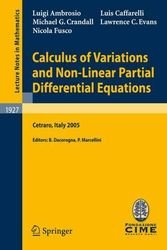 Cover Art for 9783540759133, Calculus of Variations and Nonlinear Partial Differential Equations by Luigi Ambrosio