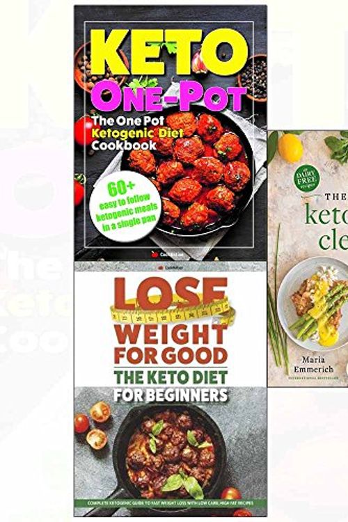 Cover Art for 9789123681891, 30-Day ketogenic cleanse and one pot and lose weight for good 3 books collection set by Maria Emmerich