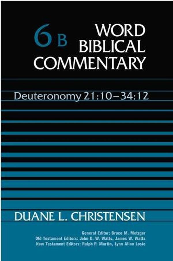 Cover Art for 9780849910326, Word Biblical Commentary by Duane L. Christensen