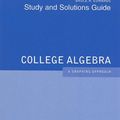 Cover Art for 9780618851911, College Algebra Study and Solutions Guide: A Graphing Approach by Bruce H Edwards