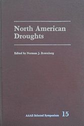 Cover Art for 9780891584438, North American Droughts by Norman J. Rosenberg