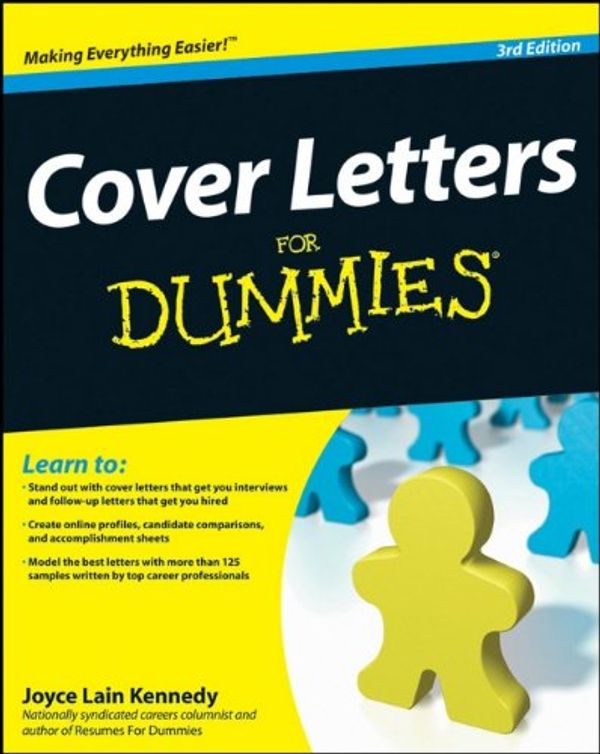 Cover Art for 9780470402214, Cover Letters for Dummies by Joyce Lain Kennedy