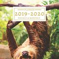Cover Art for 9781689242370, 2019-2020: 16-Month Weekly and Monthly Planner/Calendar Sept 2019-Dec 2020 Upside Down Sloth by Planimals
