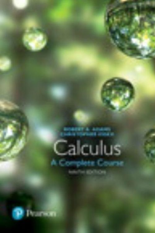 Cover Art for 9780134154367, Calculus: A Complete Course by Robert Adams