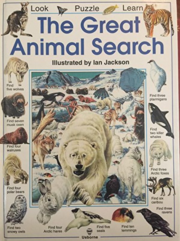 Cover Art for 9780881107470, The Great Animal Search (Look Puzzle Learn Series) by Caroline Young
