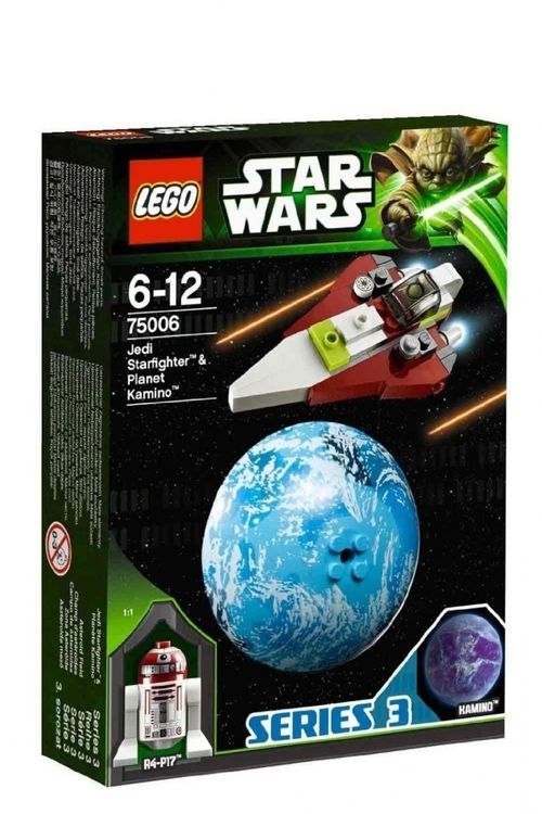 Cover Art for 0673419191296, Jedi Starfighter & Planet Kamino Set 75006 by LEGO