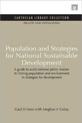 Cover Art for 9781138979086, Population and Strategies for National Sustainable Development by Meghan V. Golay