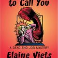 Cover Art for 9780786271382, Dying to Call You by Elaine Viets