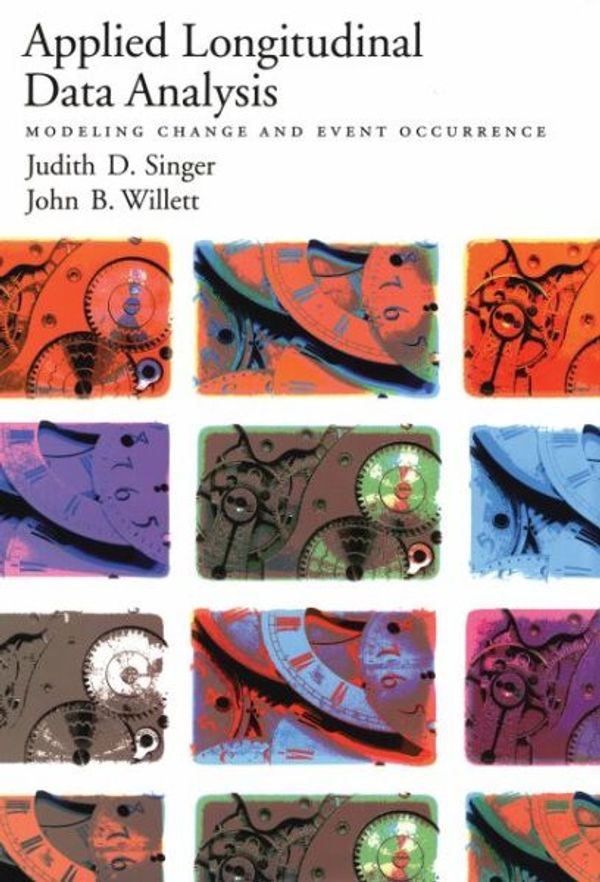 Cover Art for 9780195152968, Applied Longitudinal Data Analysis by Judith D. Singer