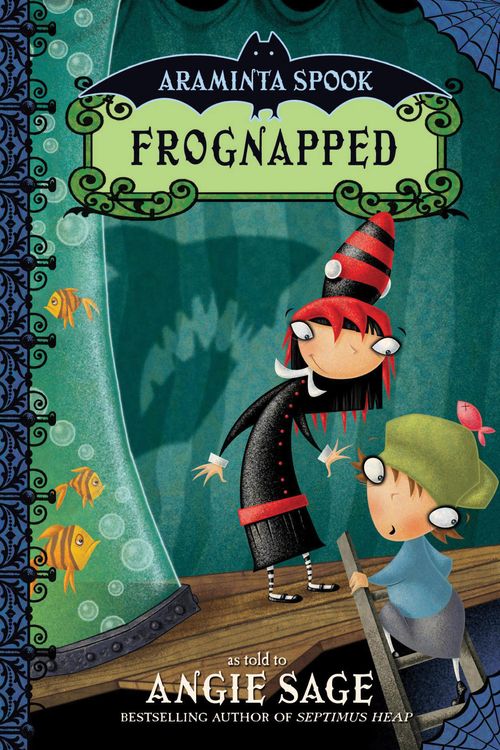 Cover Art for 9780747583486, Araminta Spook: Frognapped by Angie Sage