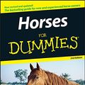 Cover Art for 9780471781240, Horses For Dummies by Audrey Pavia, Janice Posnikoff