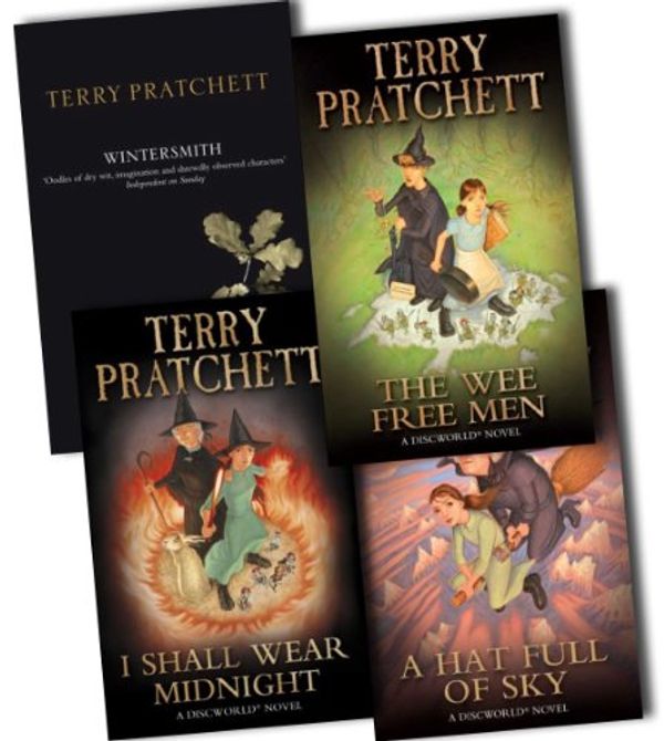 Cover Art for 0971486187465, Terry Pratchett Discworld Novels 4 Books Collection Pack Set RRP: £32.08 (A Hat Full Of Sky, The Wee Free Men, I Shall Wear Midnight, Wintersmith) by Terry Pratchett