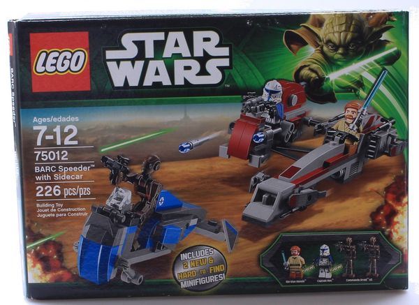 Cover Art for 5702014974869, BARC Speeder with Sidecar Set 75012 by LEGO