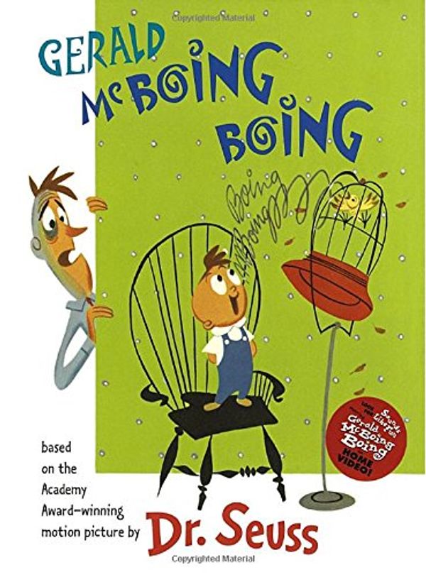 Cover Art for 9780679891406, Gerald Mcboing Boing by Dr. Seuss