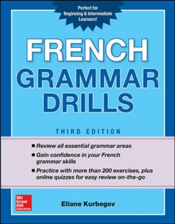 Cover Art for 9781260116212, French Grammar Drills by Eliane Kurbegov