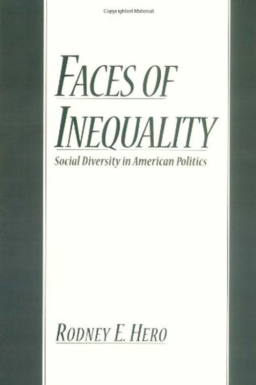Cover Art for 9780195137880, Faces of Inequality by Rodney E. Hero