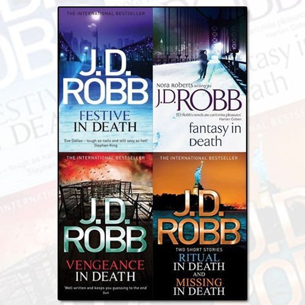 Cover Art for 9789444468331, J. D. Robb 4 Boooks Bundle Collection (Fantasy In Death: 30, Festive in Death, Vengeance In Death: 6 , Ritual in Death/Missing in Death) by J. D. Robb