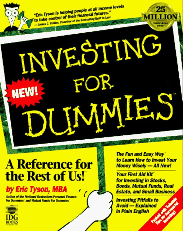Cover Art for 9781568843933, Investing for Dummies by Tyson