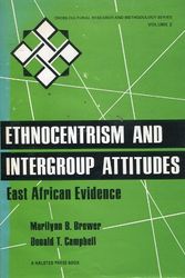 Cover Art for 9780470103302, Ethnocentrism and Intergroup Attitudes by Marilynn B. Brewer