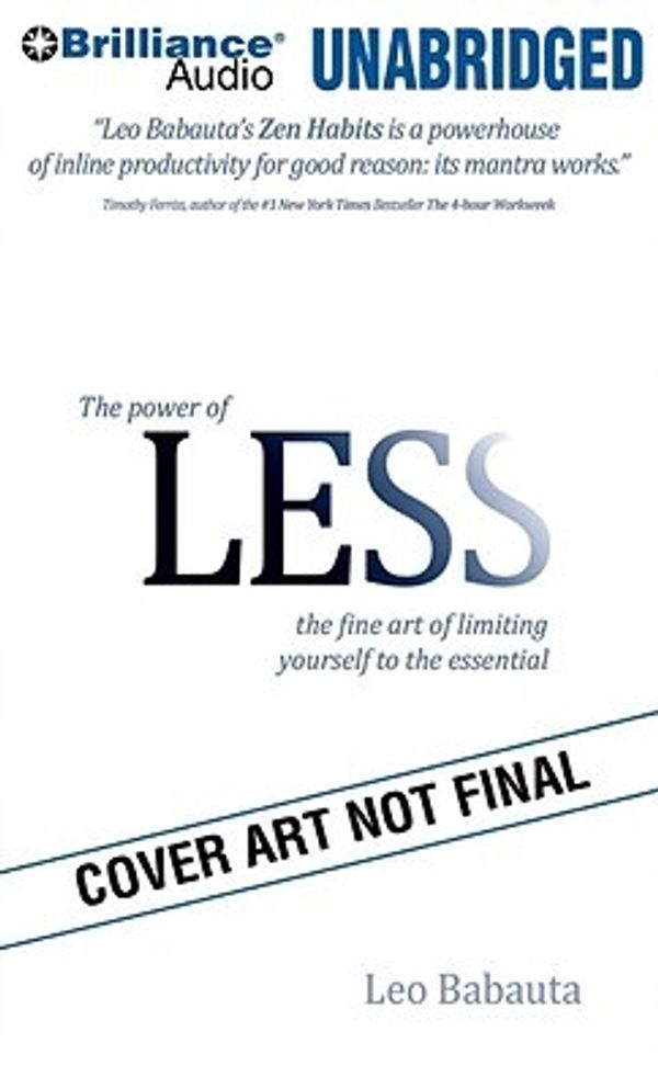 Cover Art for 9781423378549, The Power of Less by Leo Babauta