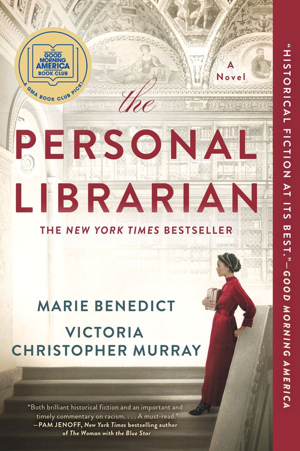 Cover Art for 9780593101544, The Personal Librarian by Marie Benedict, Victoria Christopher Murray