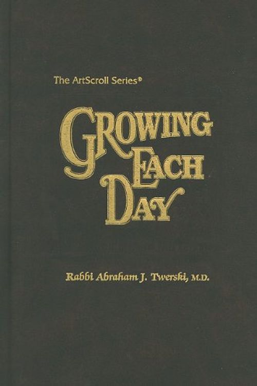Cover Art for 9780899065793, Growing Each Day by Abraham J. Twerski
