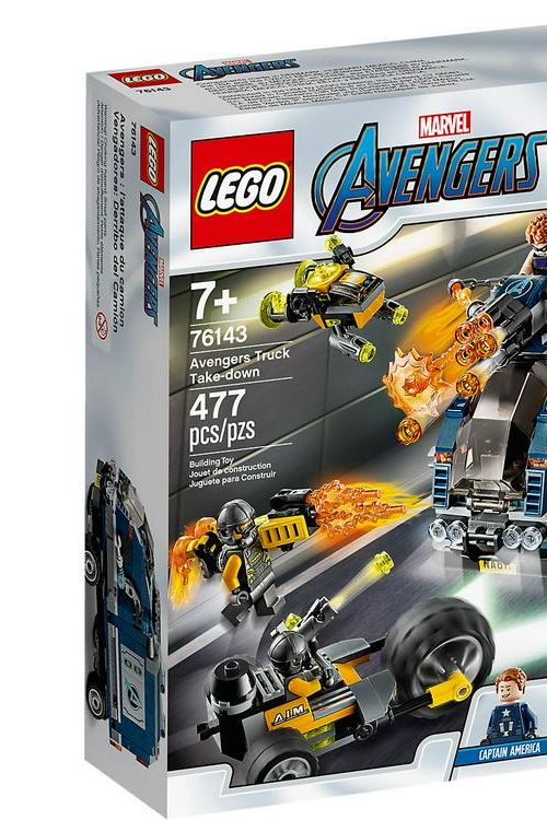 Cover Art for 5702016618051, Avengers Truck Take-down Set 76143 by LEGO