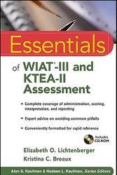 Cover Art for 9780470551691, Essentials of WIAT-III and KTEA-II Assessment by Elizabeth O. Lichtenberger, Kristina C. Breaux
