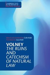 Cover Art for 9781108717267, Volney: 'The Ruins' and 'Catechism of Natural Law' by Constantin Volney