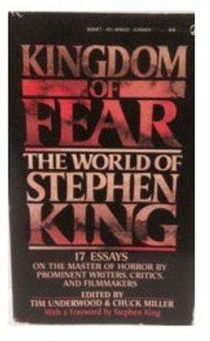 Cover Art for 9780451166357, Kingdom of Fear by Tim Underwood, Chuck Miller